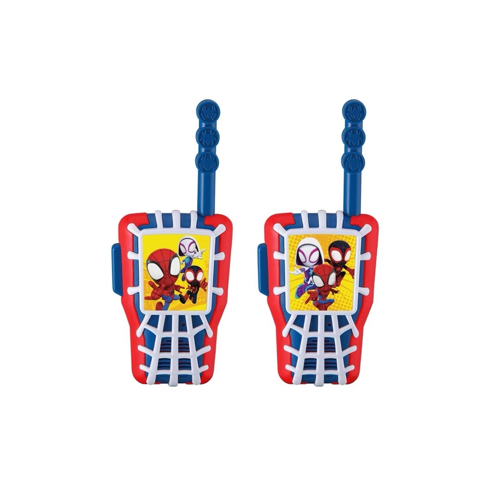 SOLD! Spiderman Red and Blue Walkie Talkies